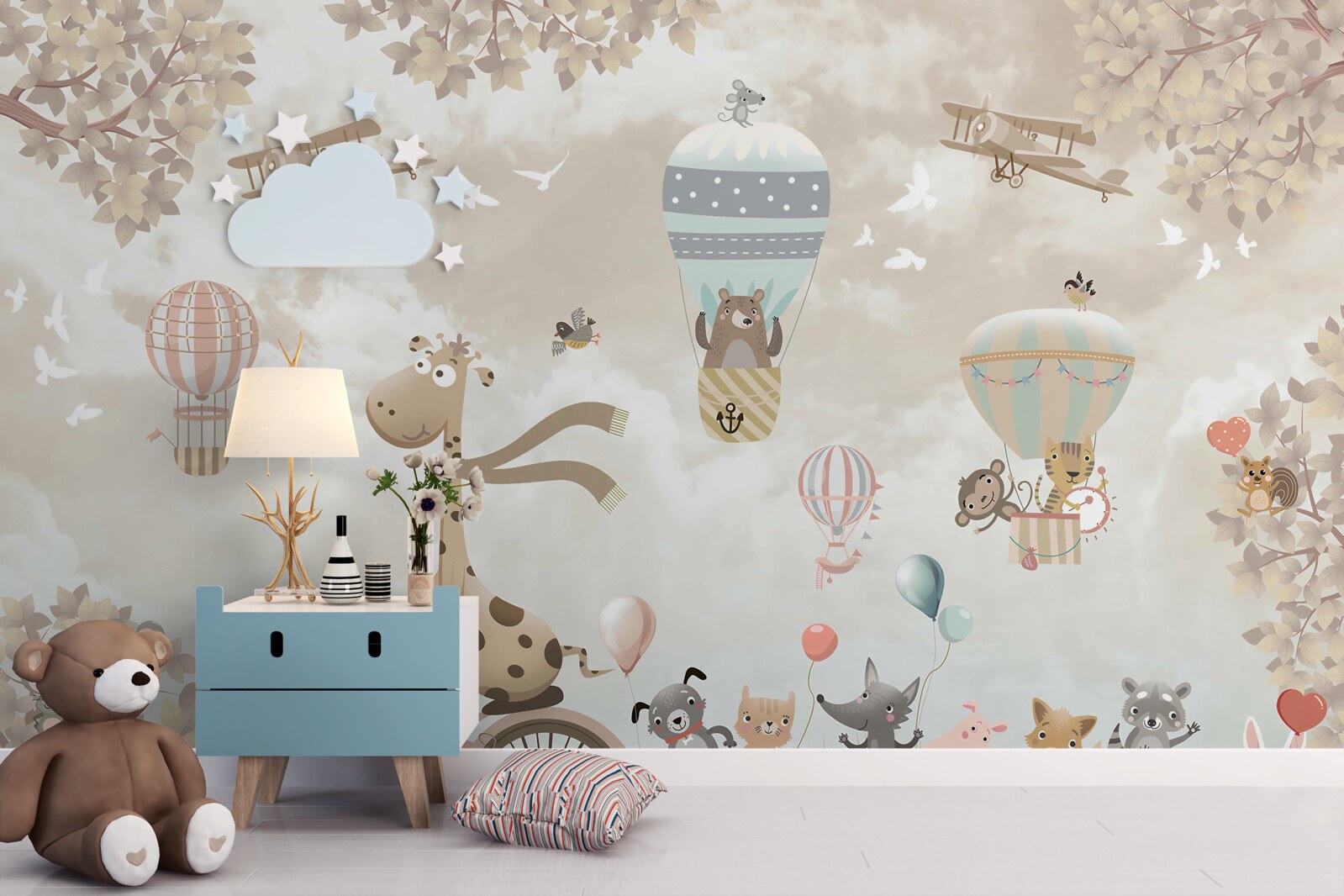 Fototapet animale fericite