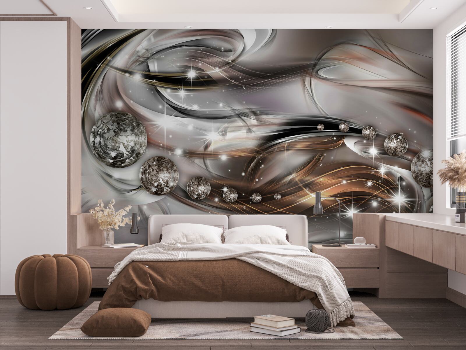 Fototapet strălucirea și strălucirea pietrelor prețioase