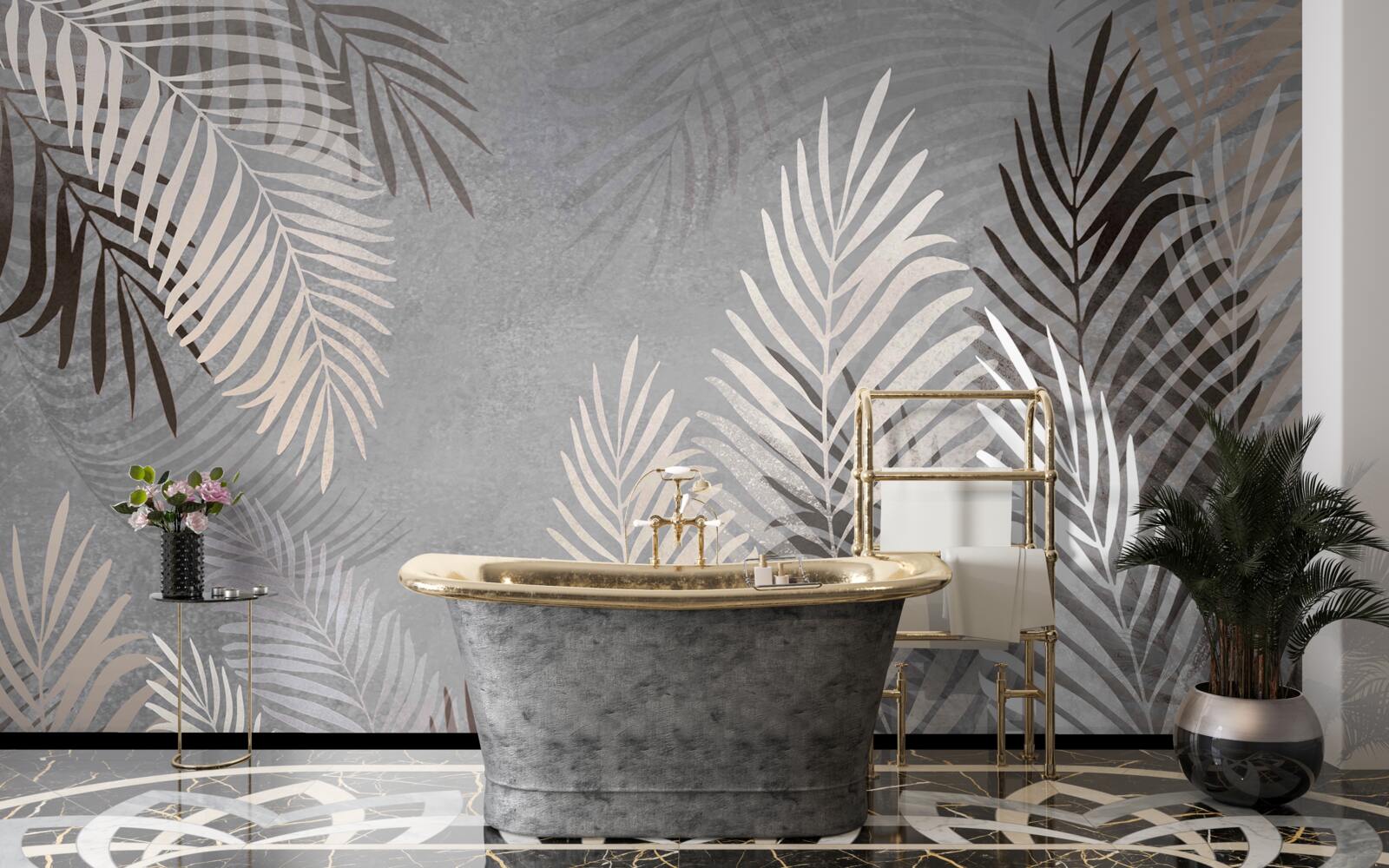 Fototapet frunze exotice moi