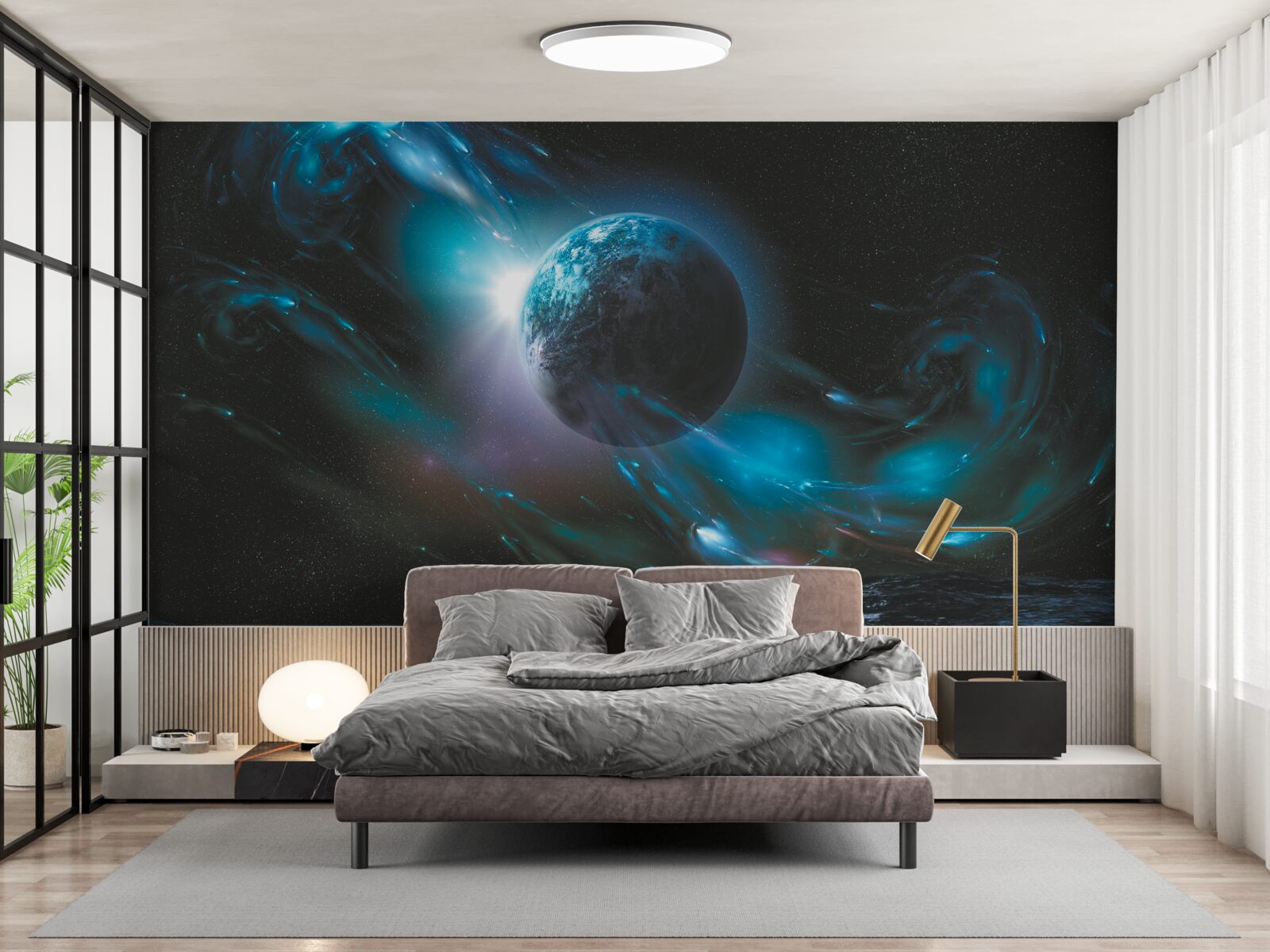 Fototapet spațiul astronomic, obiectul cosmic și universul