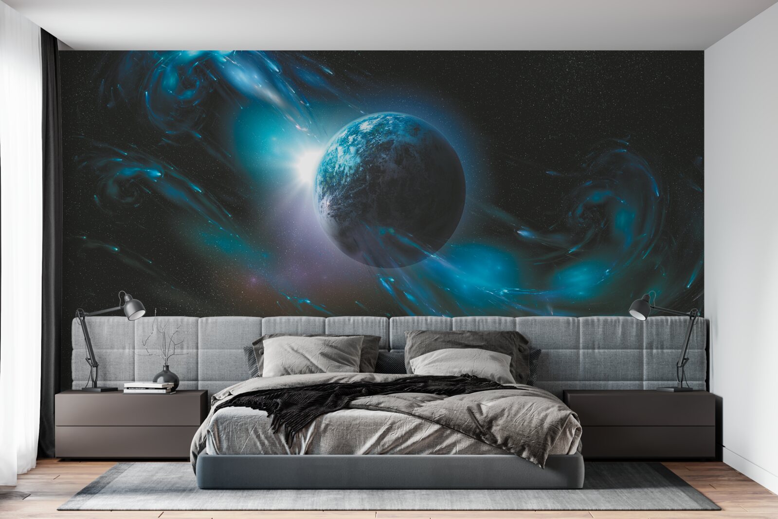 Fototapet spațiul astronomic, obiectul cosmic și universul