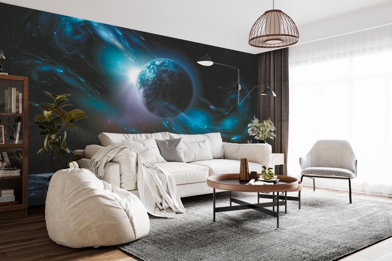 Fototapet spațiul astronomic, obiectul cosmic și universul