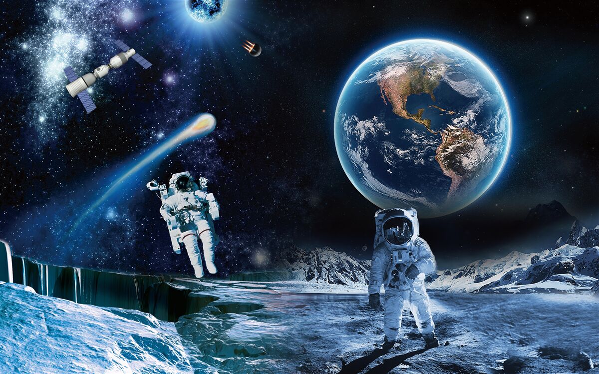 Fototapet frescă și cer