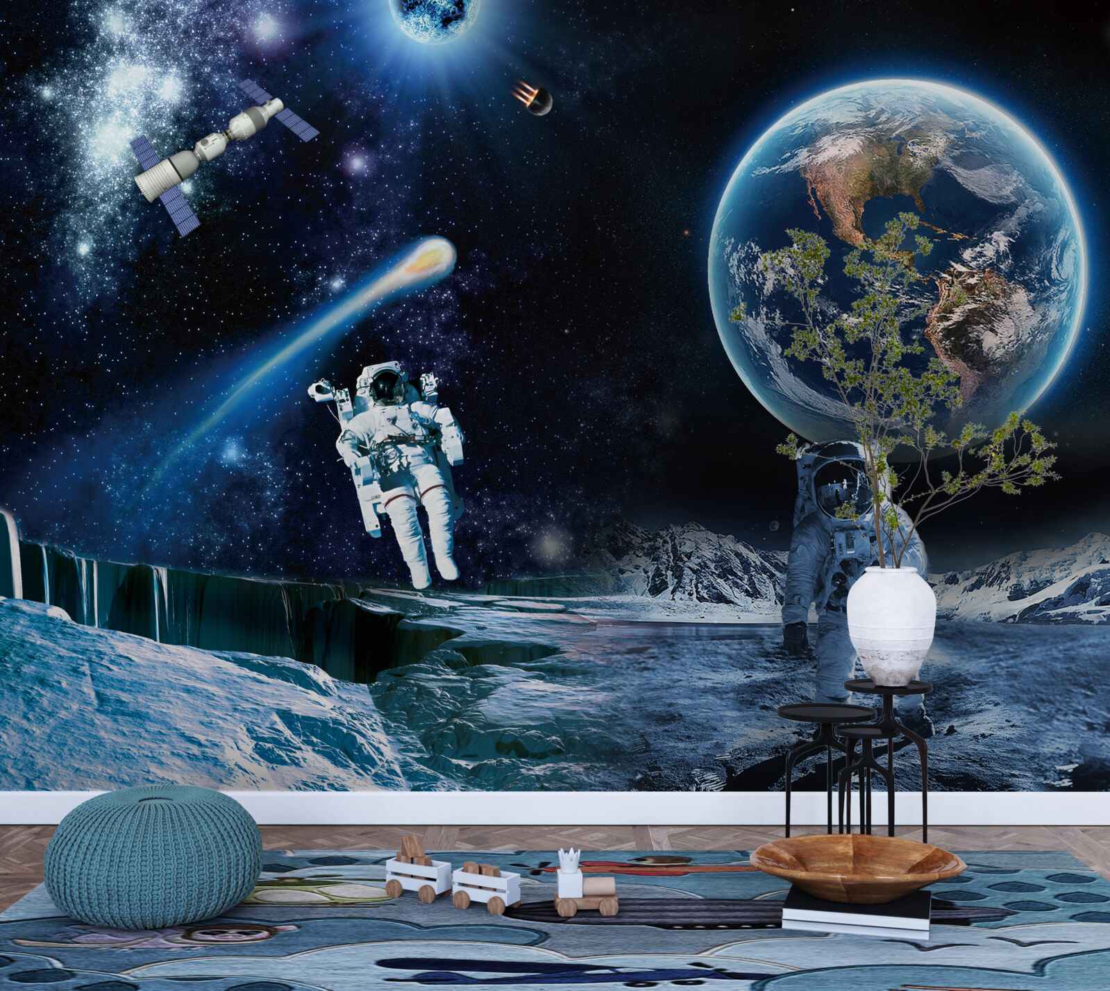 Fototapet frescă și cer