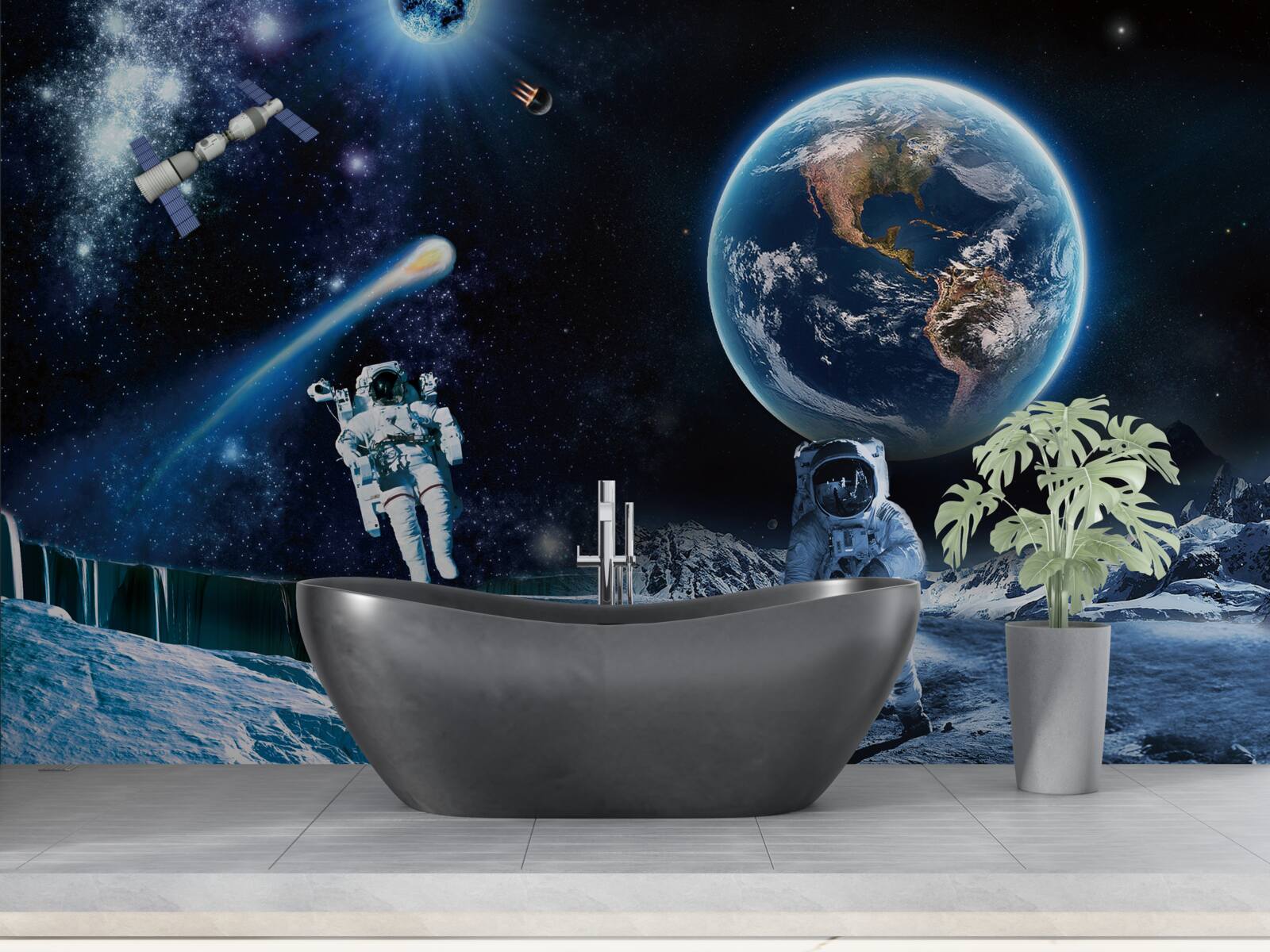 Fototapet frescă și cer