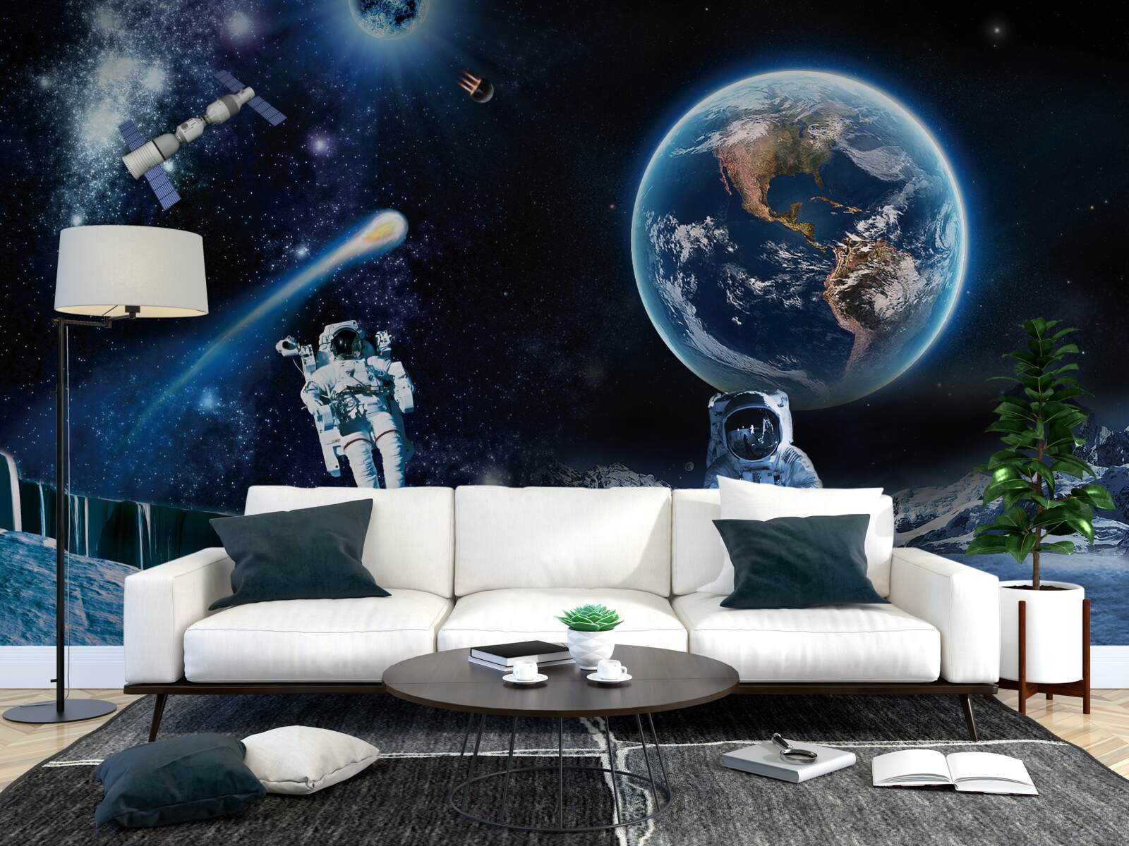 Fototapet frescă și cer