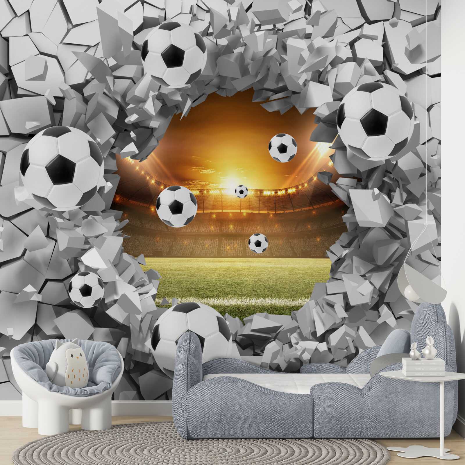 Fototapet bile 3d și container