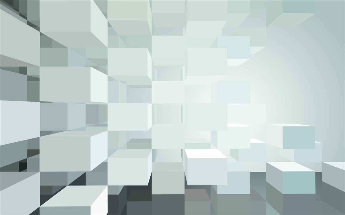 Fototapet lumină obiecte 3d