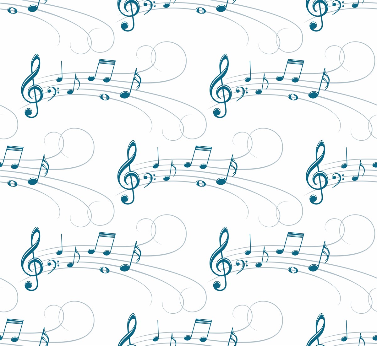 Fototapet înregistrări muzicale cu cheie de vioară