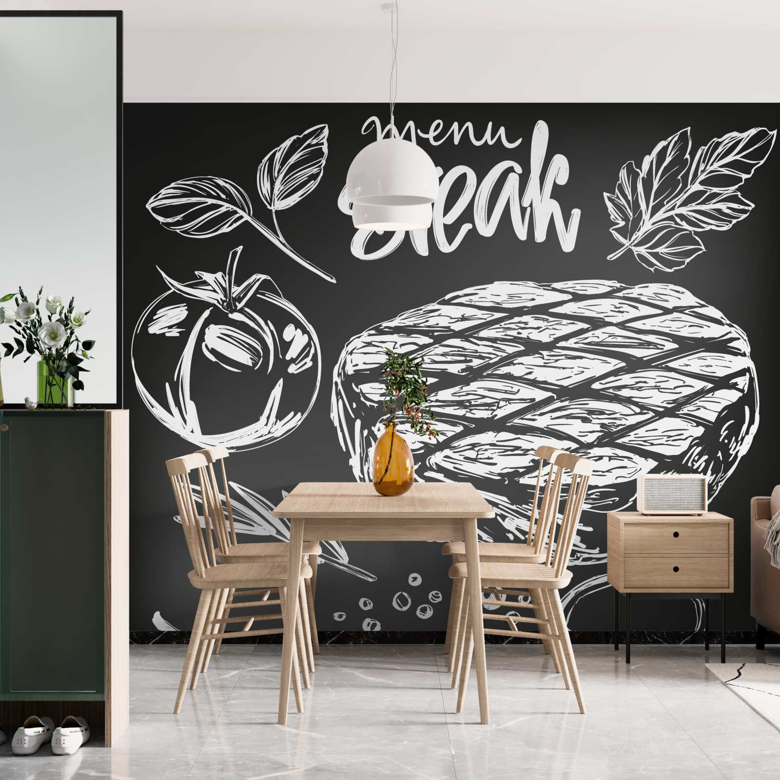 Fototapet friptură condimentată