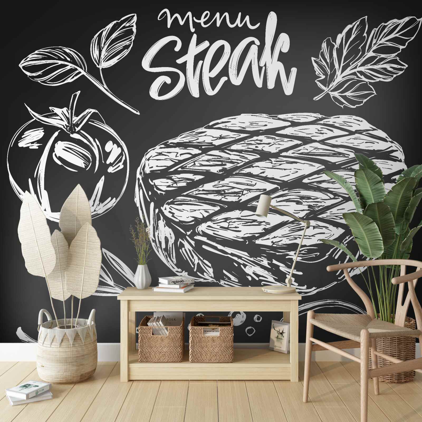 Fototapet friptură condimentată