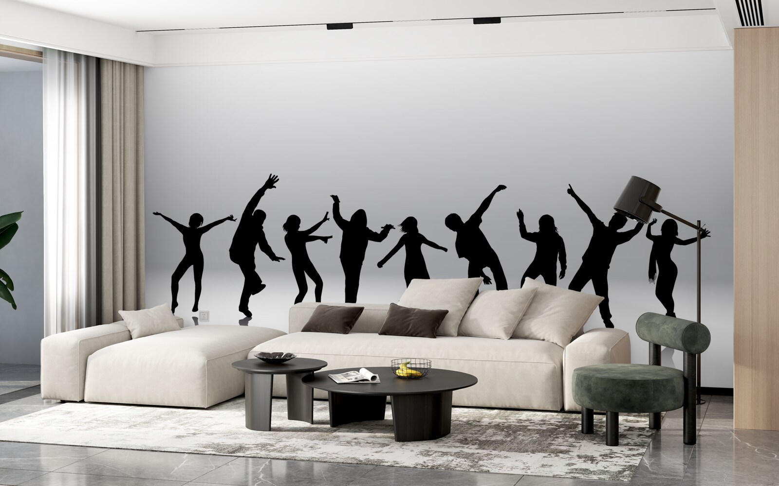 Fototapet circulația persoanelor