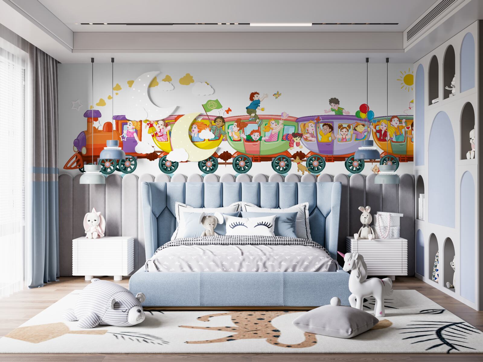 Fototapet un antrenament rapid cu băieții