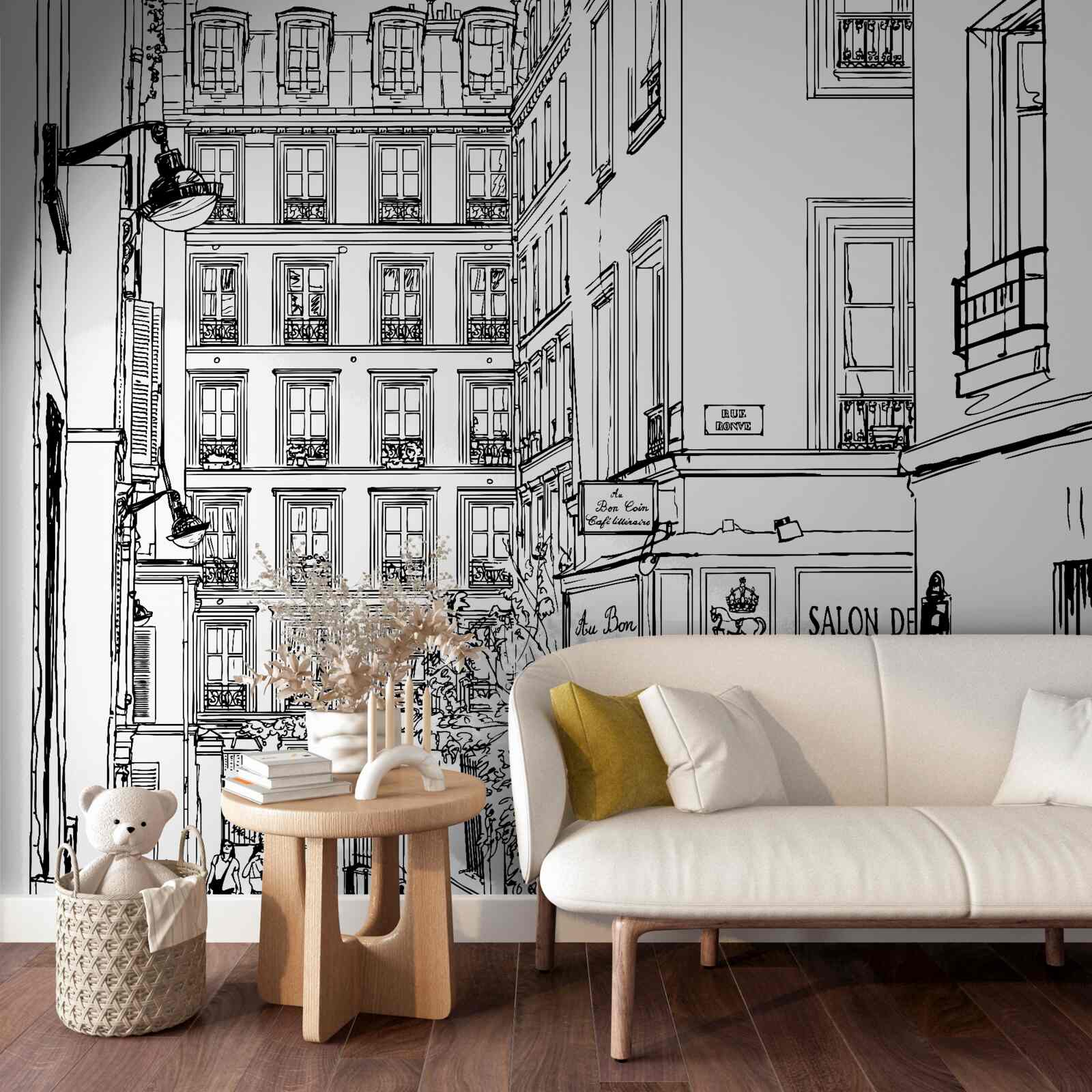 Fototapet o stradă liniștită din new york