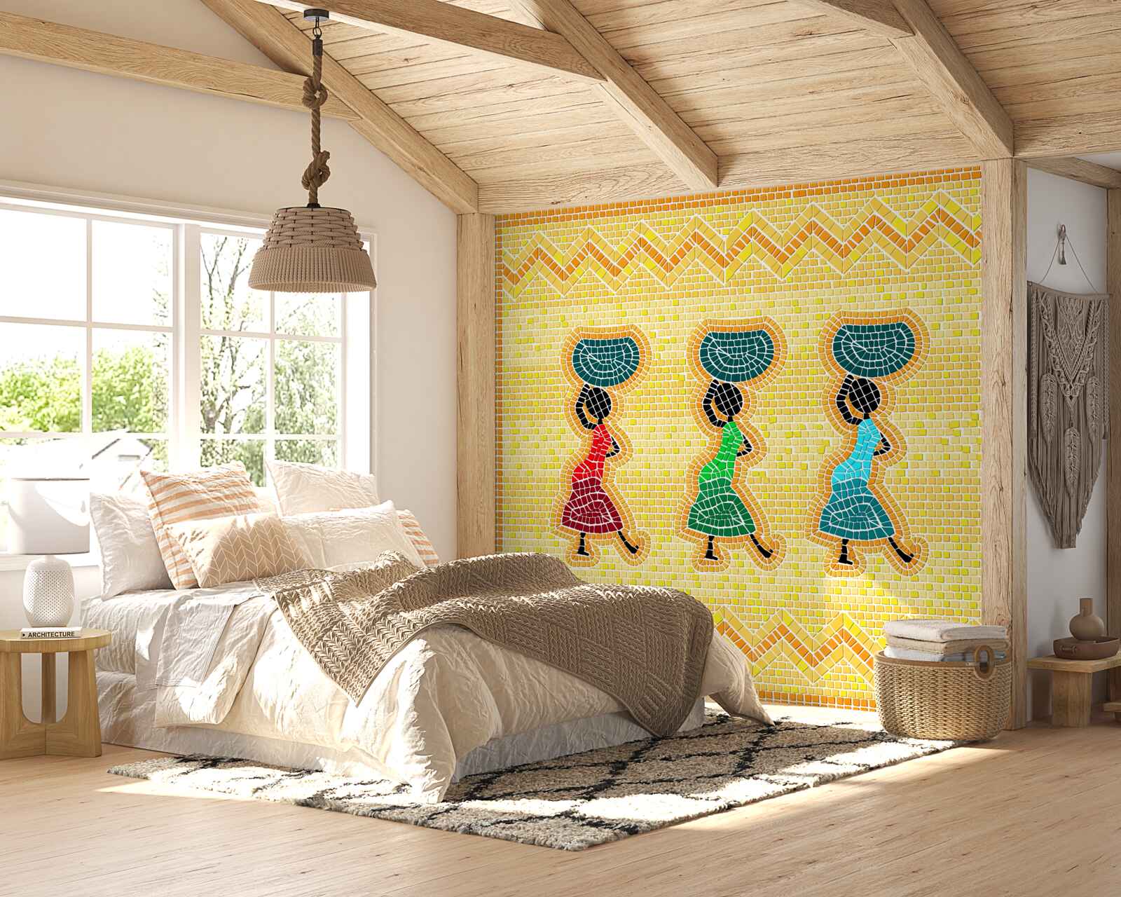 Fototapet imagini naționale ale femeilor îmbrăcate