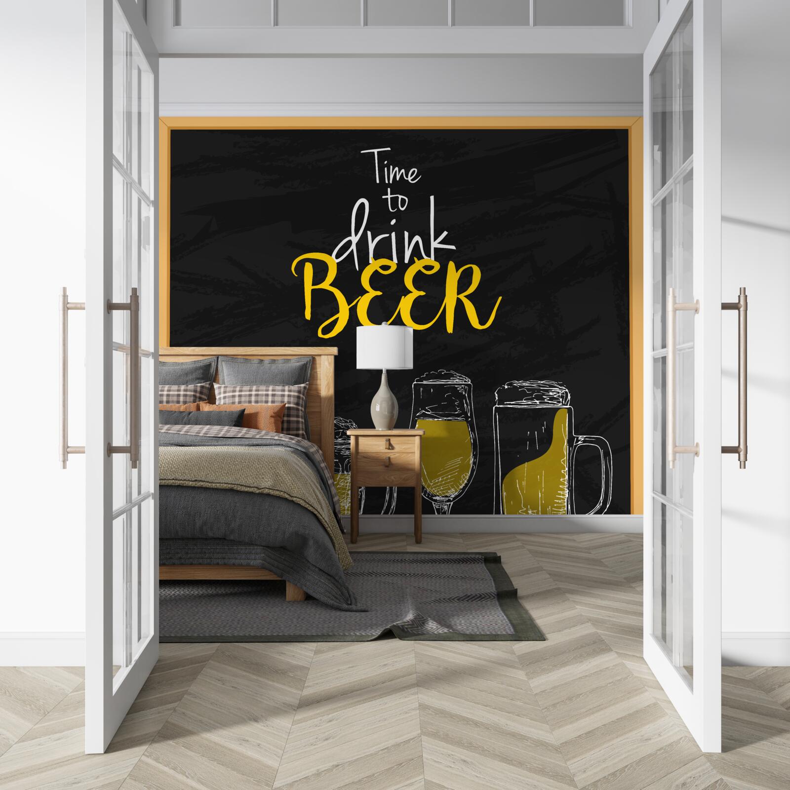 Fototapet pahare de bere