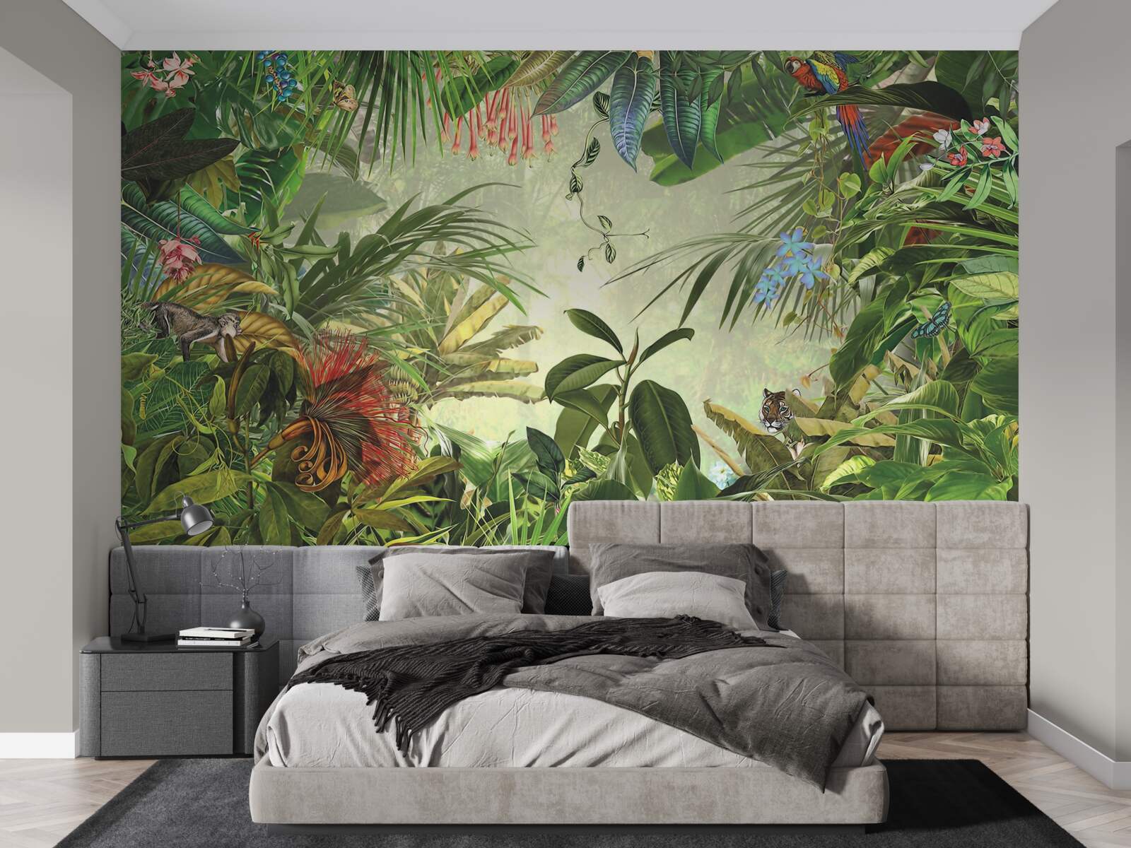 Fototapet vegetație tropicală