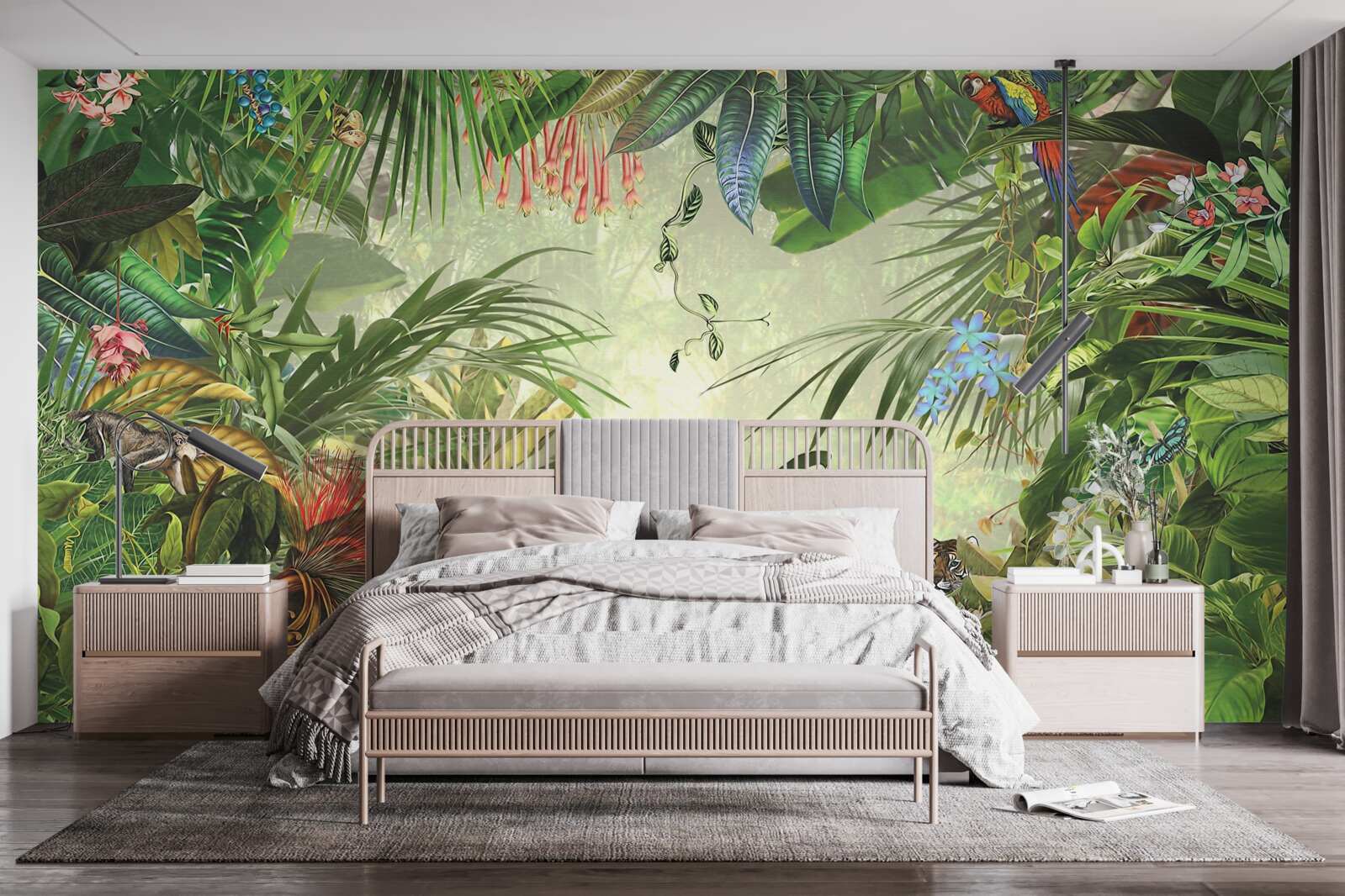 Fototapet vegetație tropicală