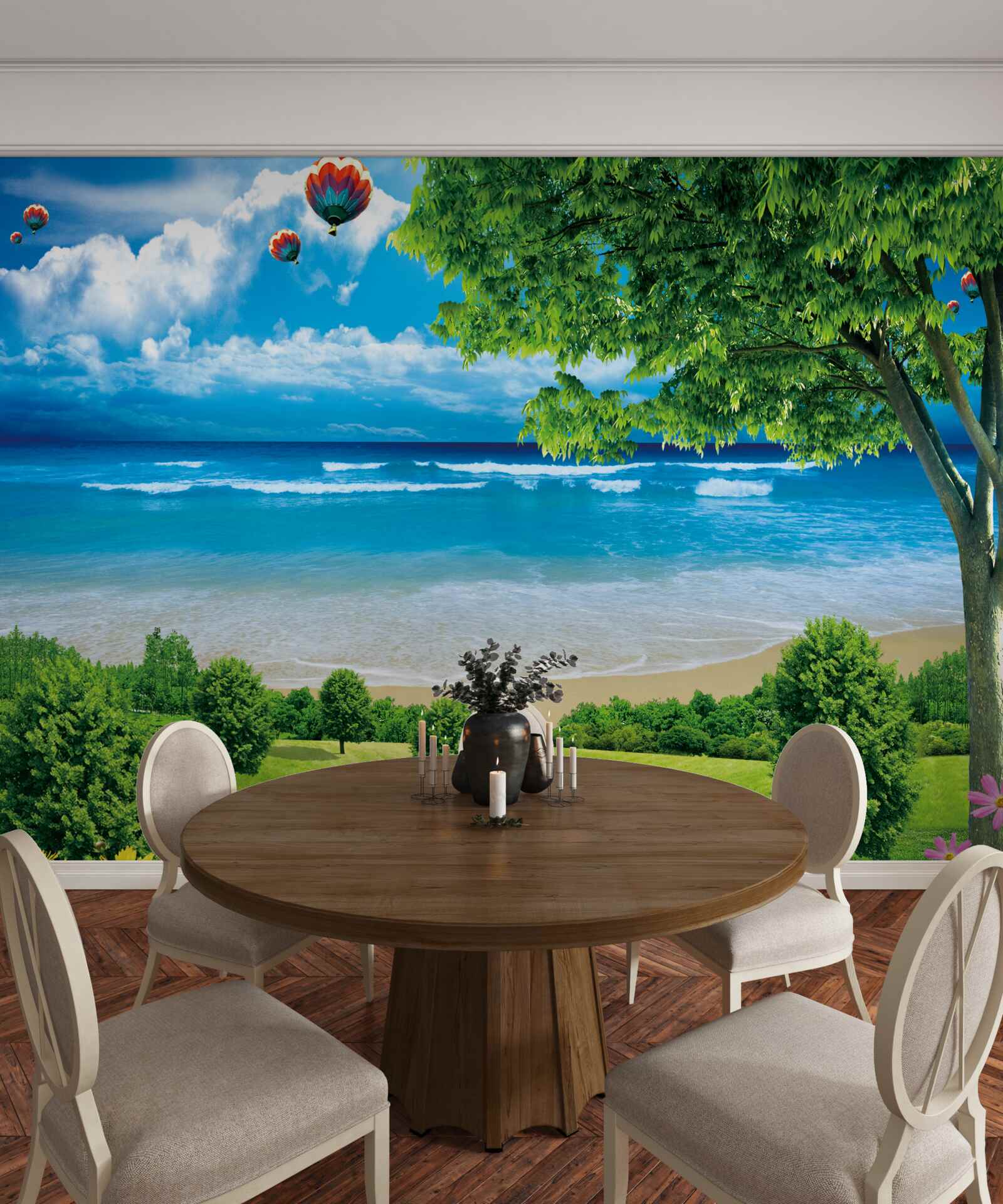 Fototapet drumul spre coasta idilică