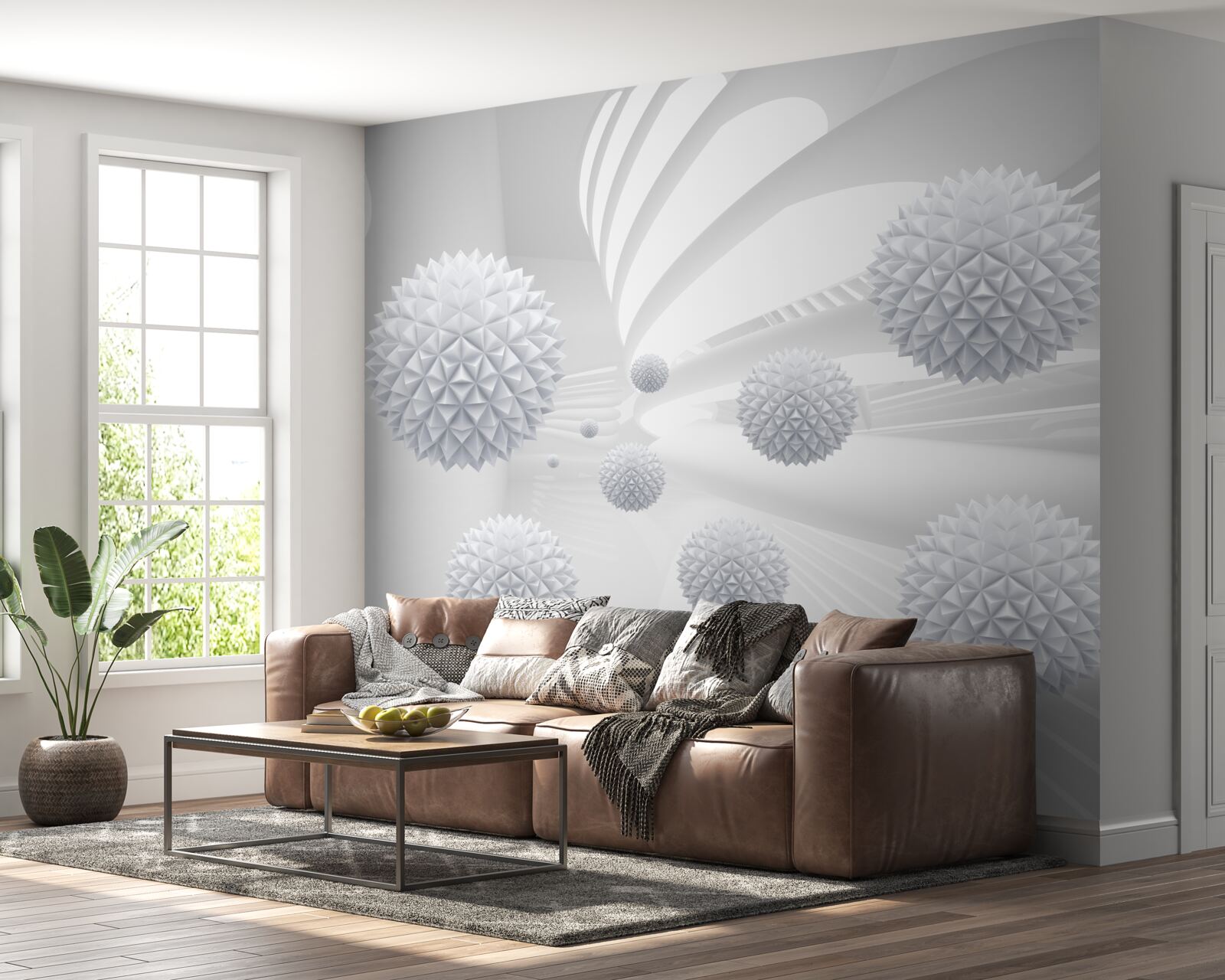 Fototapet compoziția bilelor zburătoare