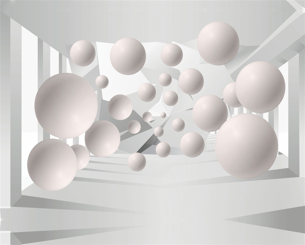 Fototapet bile aerisite de culoare crem deschis