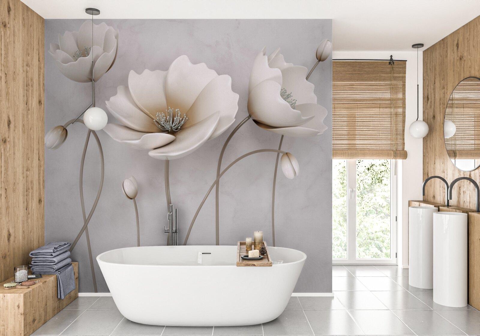 Fototapet maci ușori grațioși