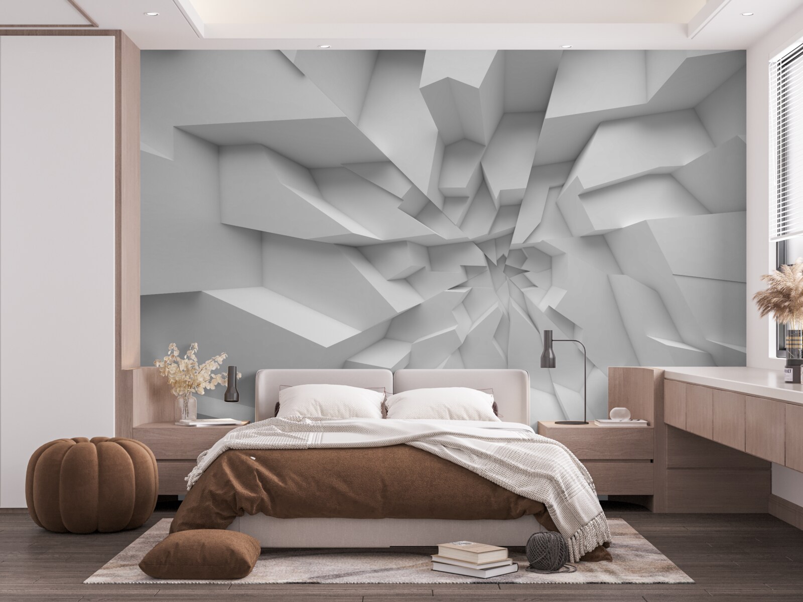 Fototapet forme abstracte 3d