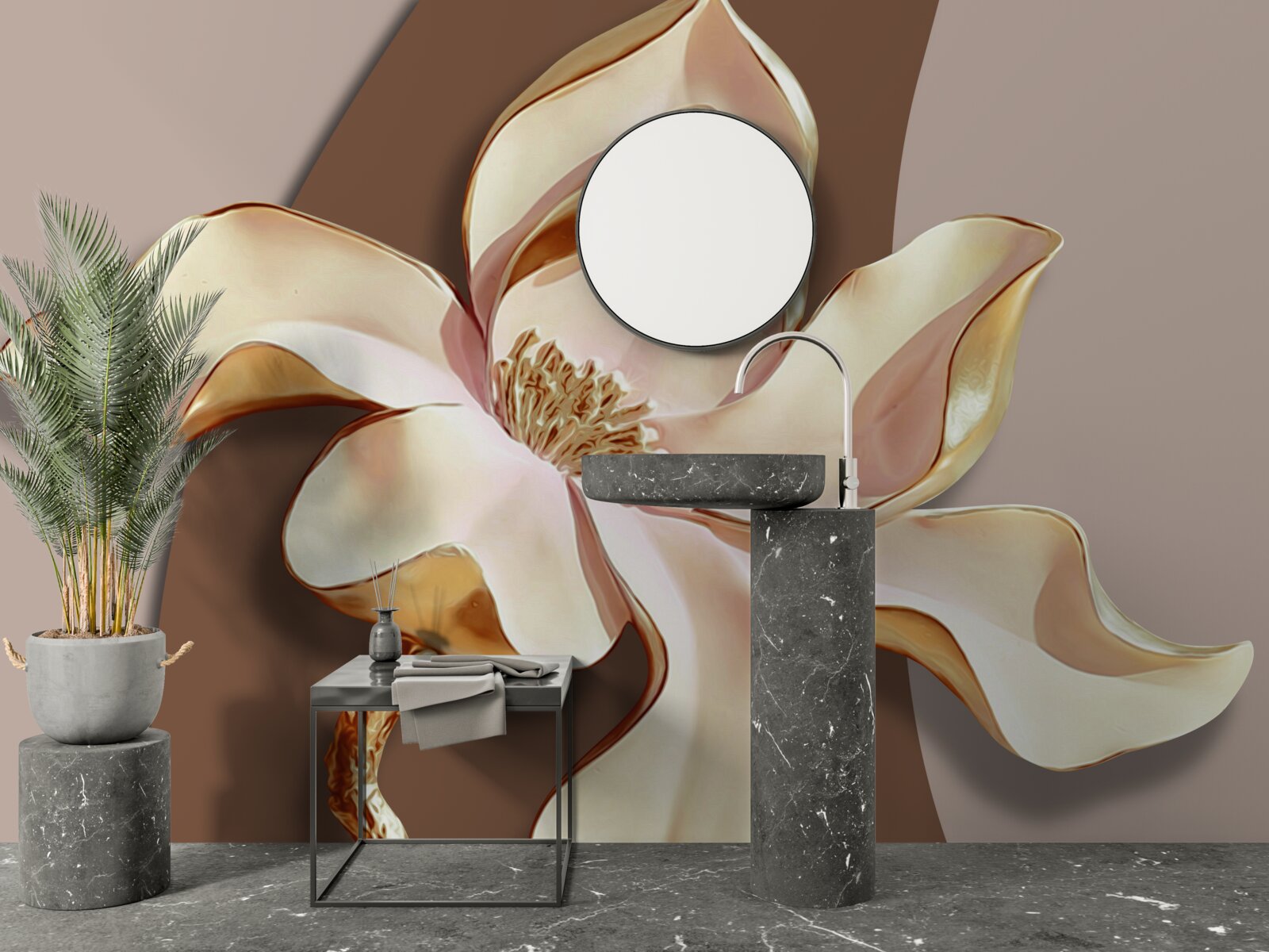 Fototapet crin ceramic