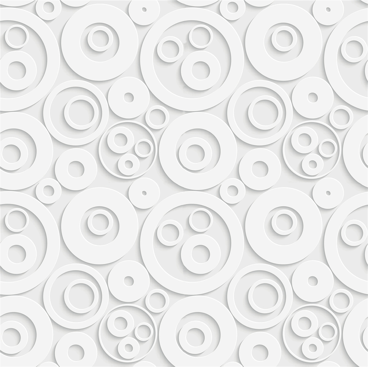 Fototapet cercuri albe pe un fundal deschis