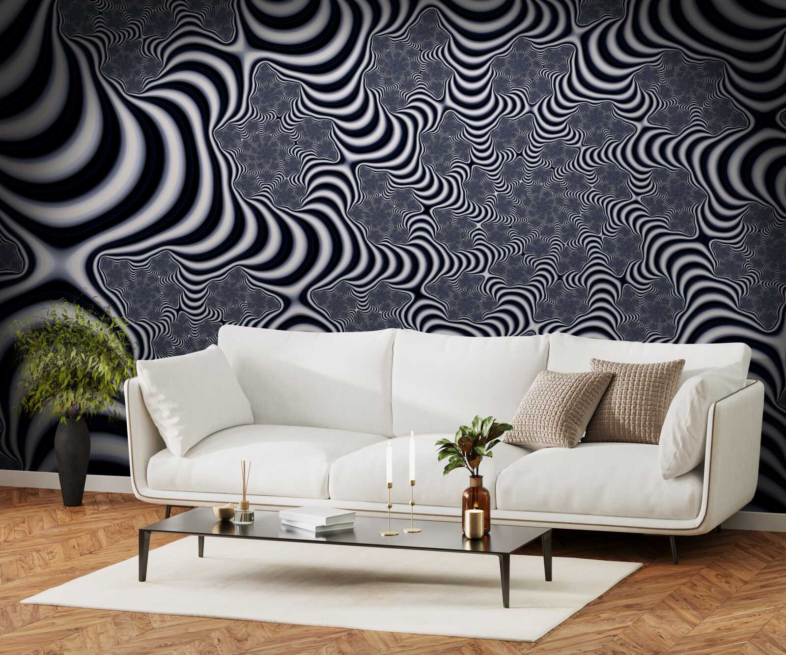 Fototapet tuburi cu curele care se întind pe o anumită distanță