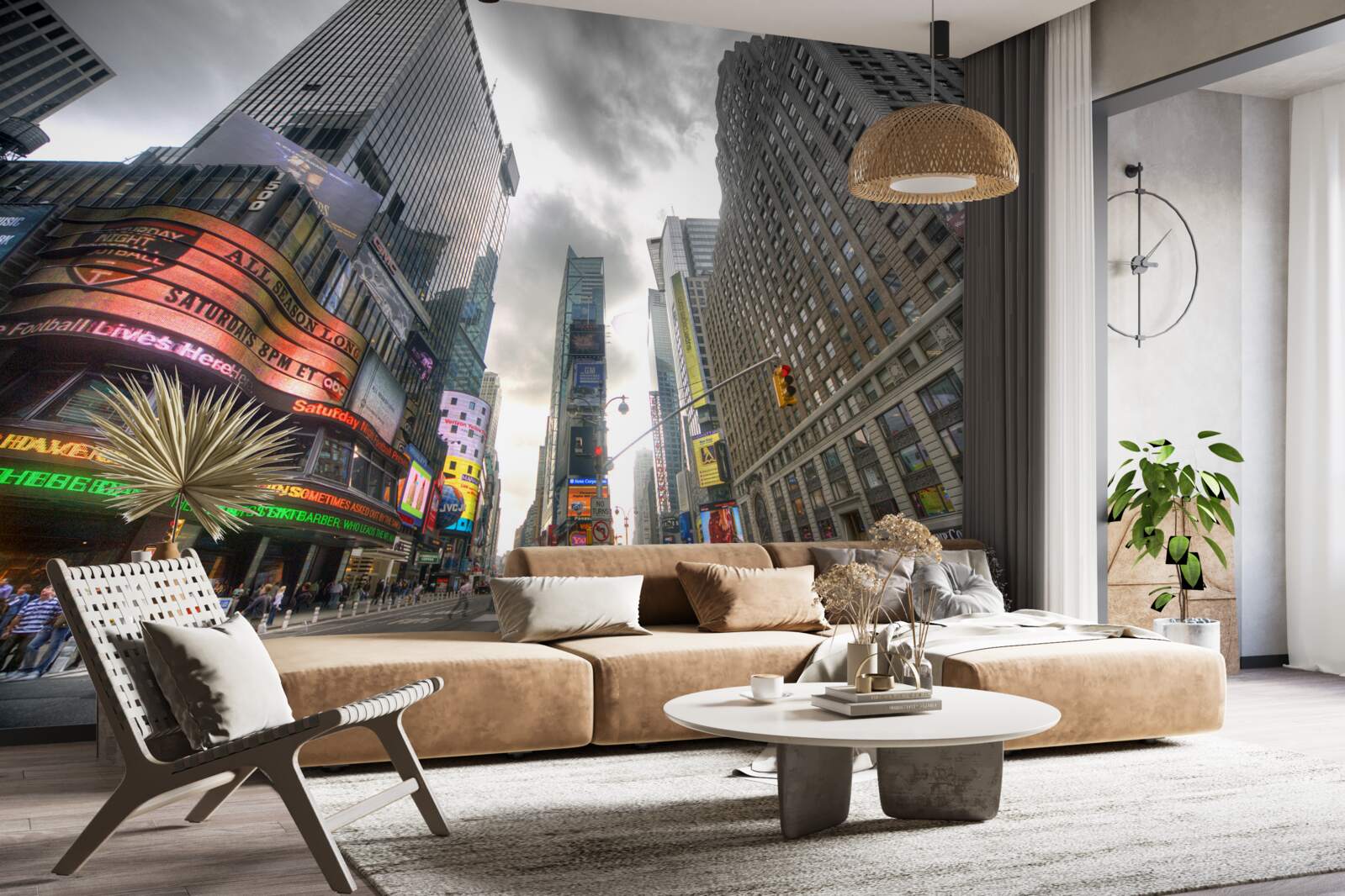 Fototapet orașul în ajunul furtunii