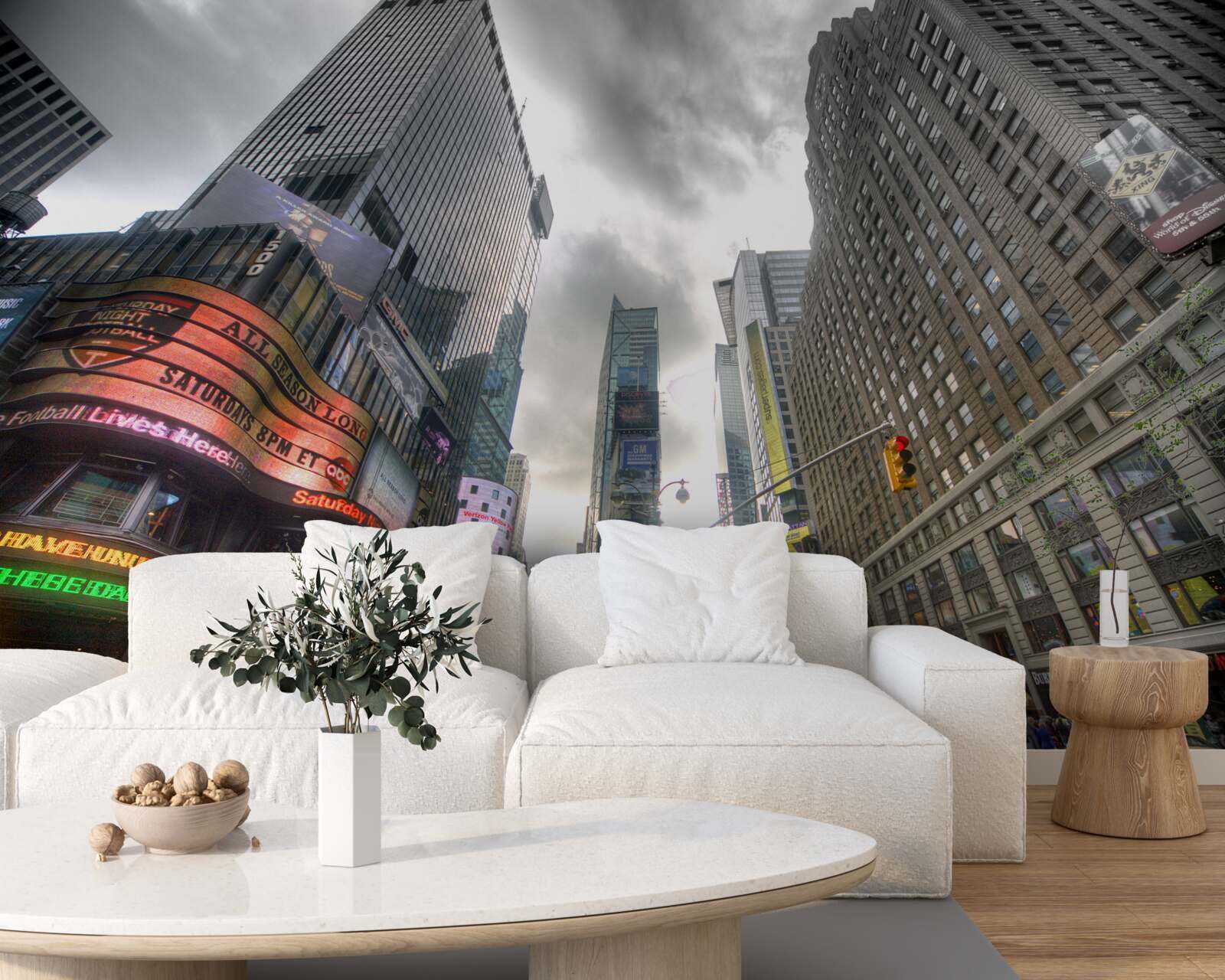 Fototapet orașul în ajunul furtunii