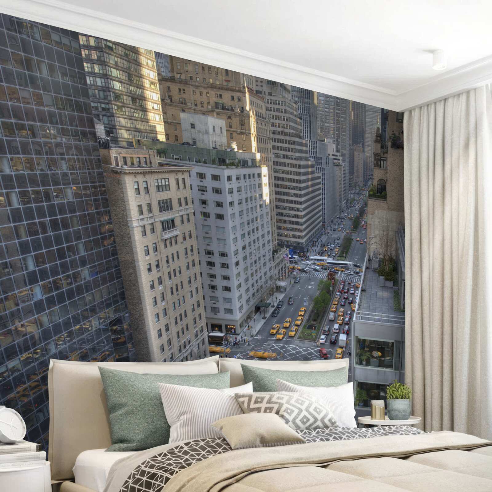 Fototapet vedere a orizontului cu drum