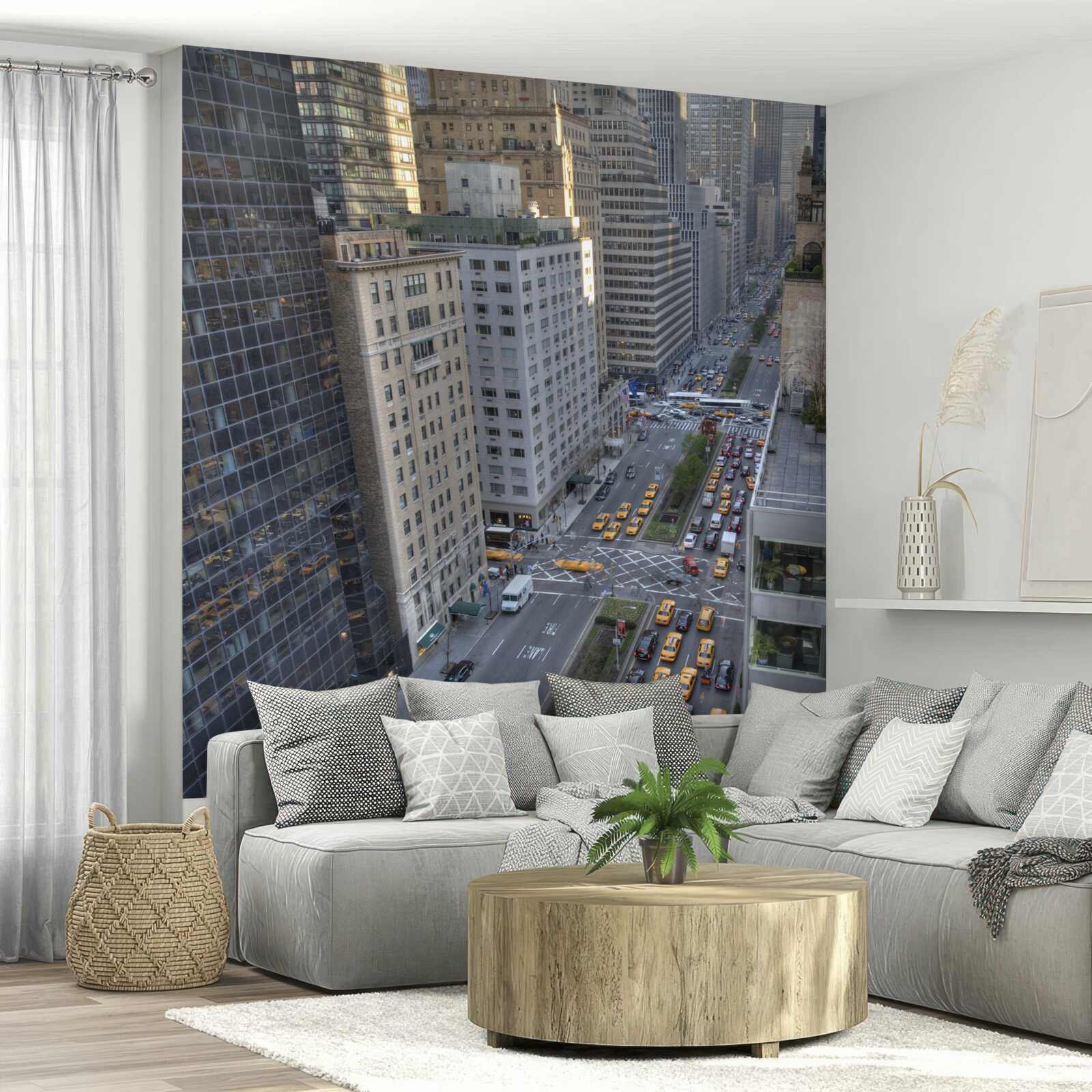 Fototapet vedere a orizontului cu drum