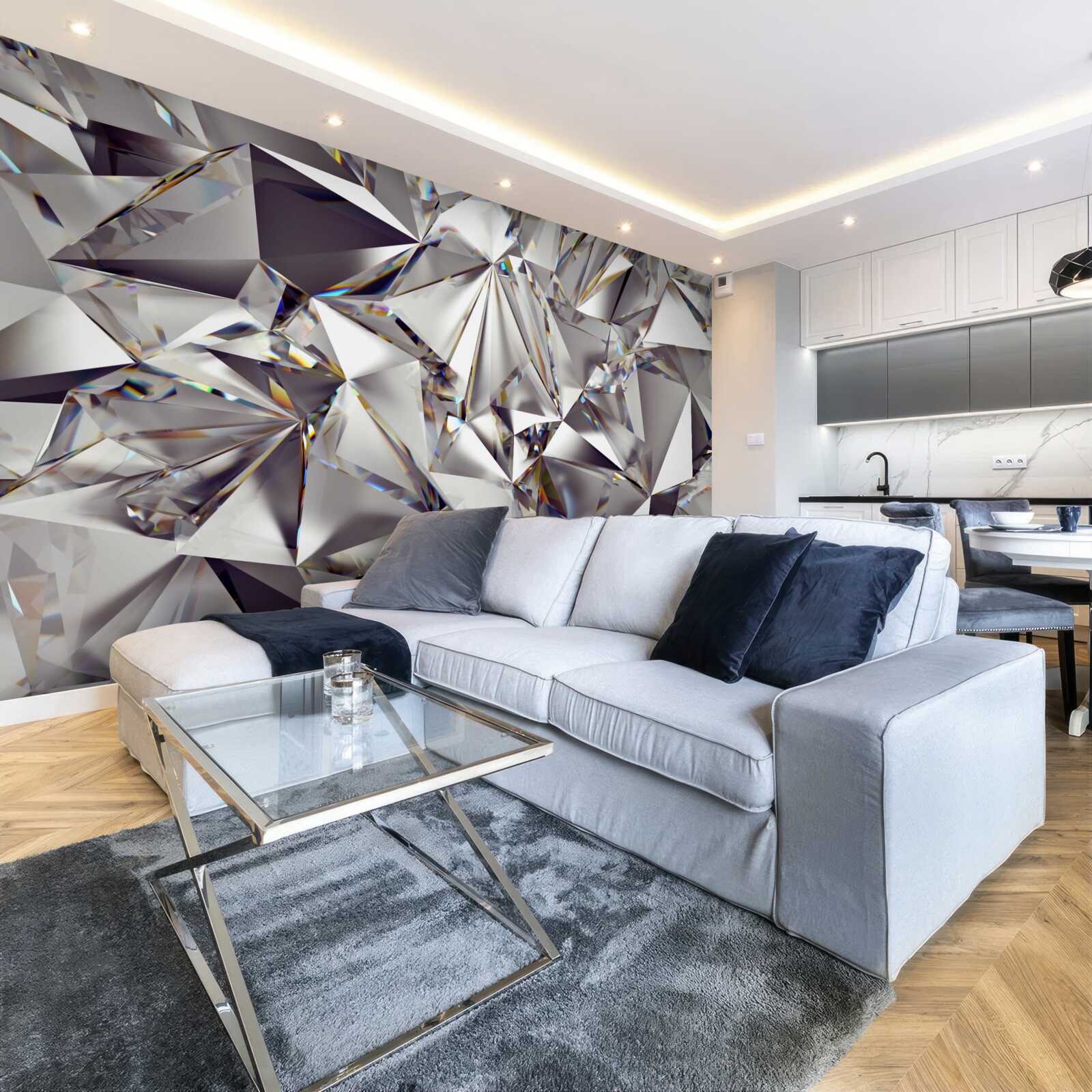 Fototapet abstractizare folosind forme geometrice