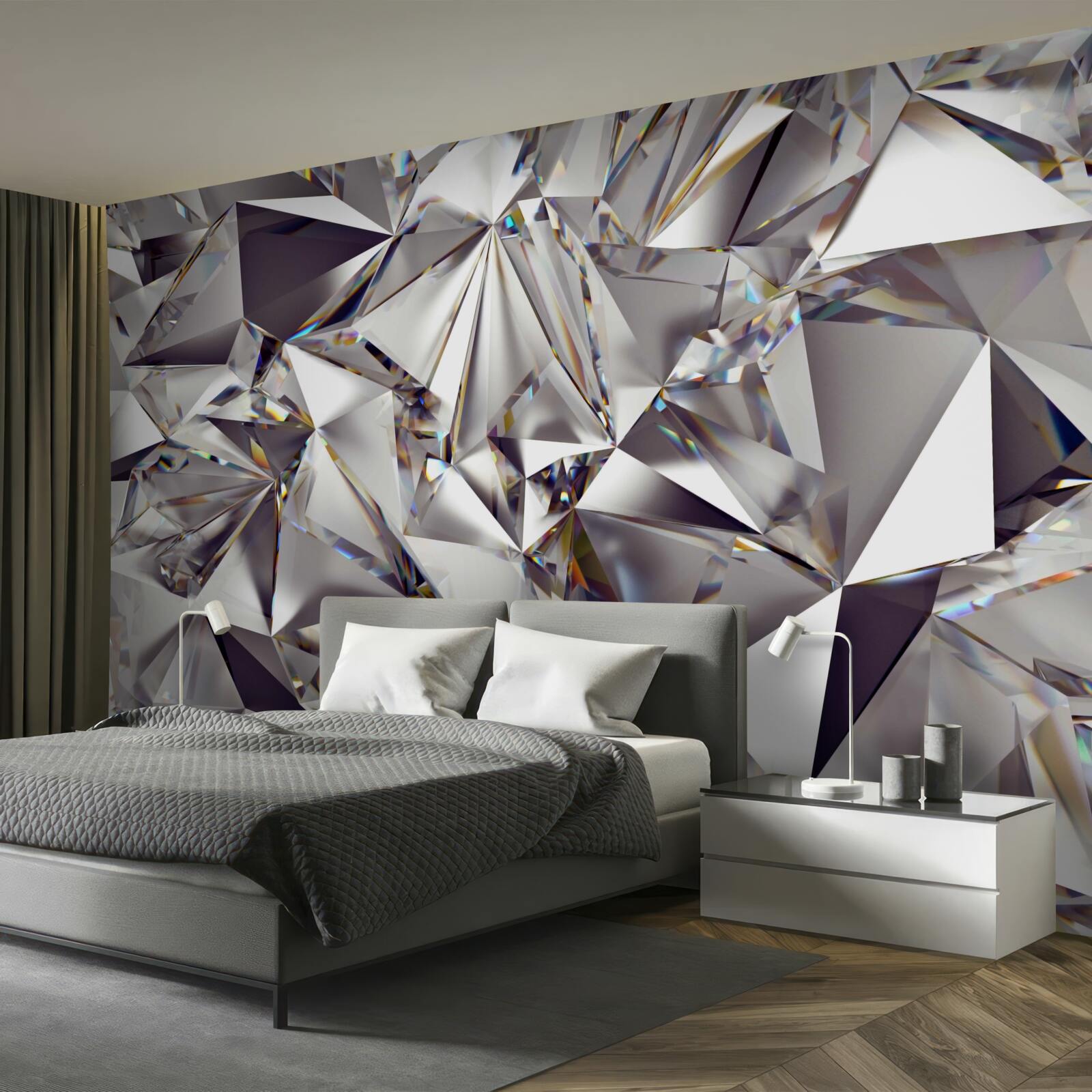 Fototapet abstractizare folosind forme geometrice