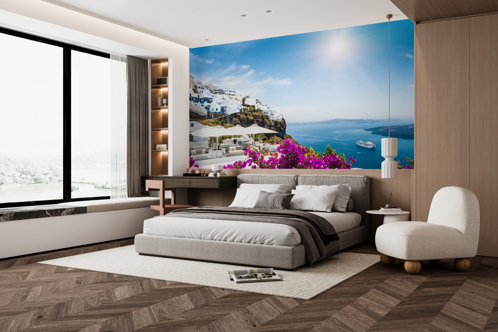 Fototapet soarele radiant al greciei