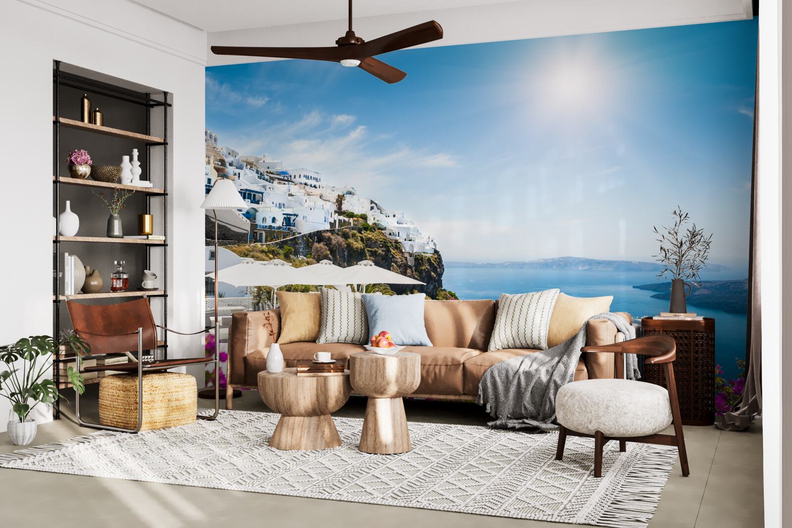 Fototapet soarele radiant al greciei