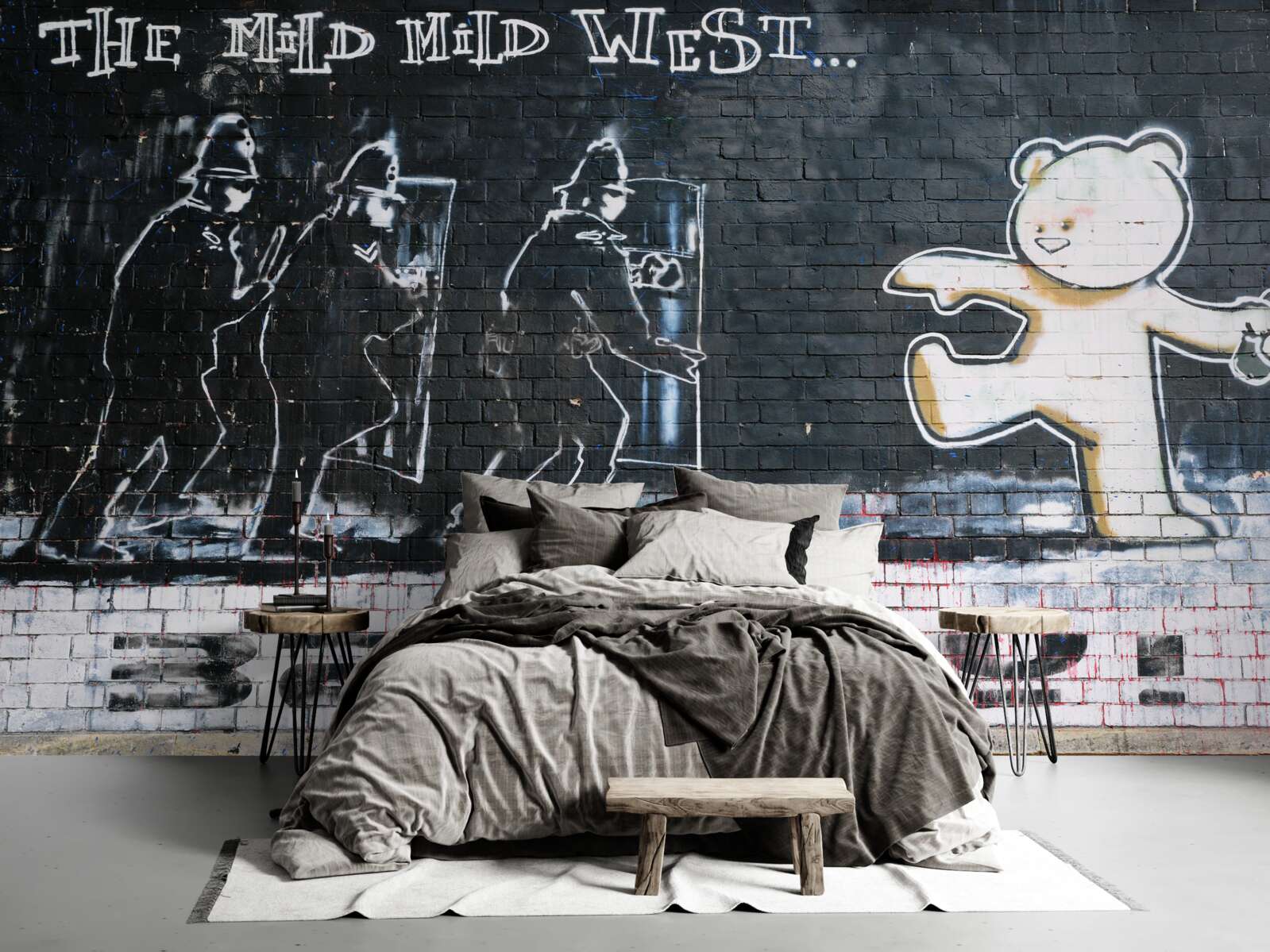 Fototapet afiș care face apel la opoziție