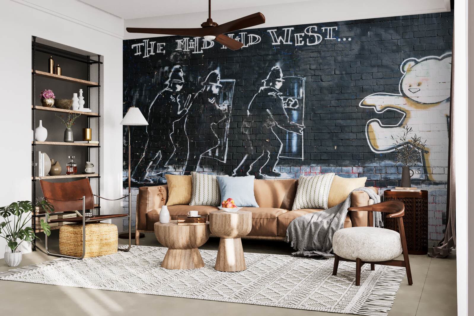 Fototapet afiș care face apel la opoziție