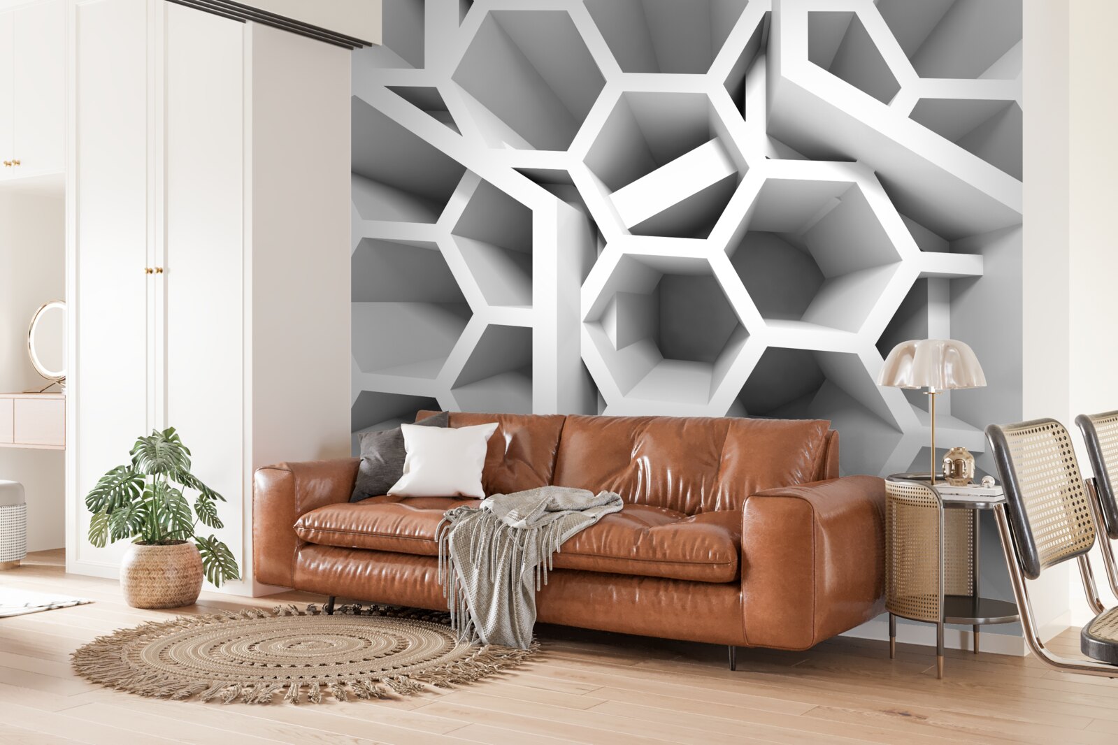 Fototapet structuri rectangulare goale