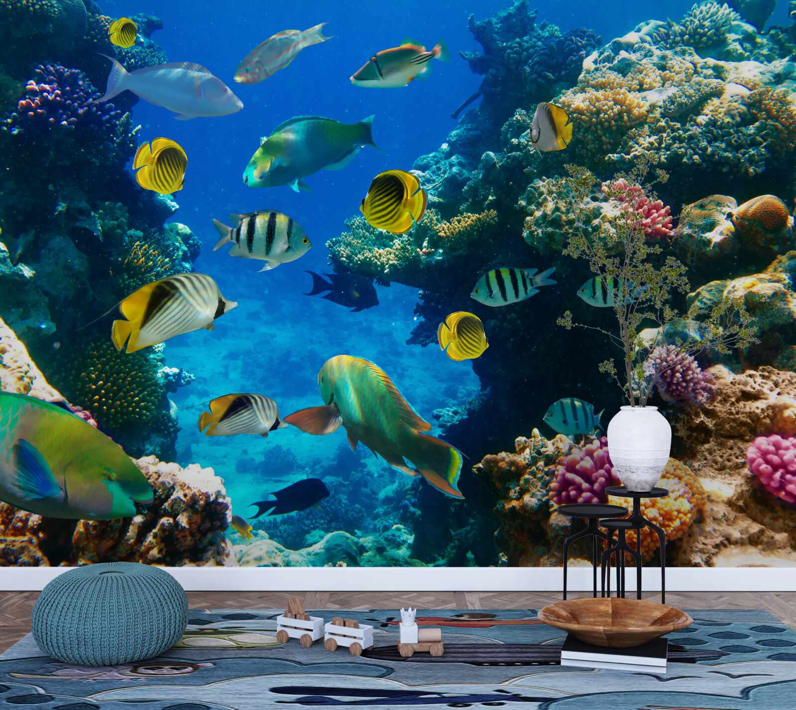 Fototapet locuitori ai mării înțelepți