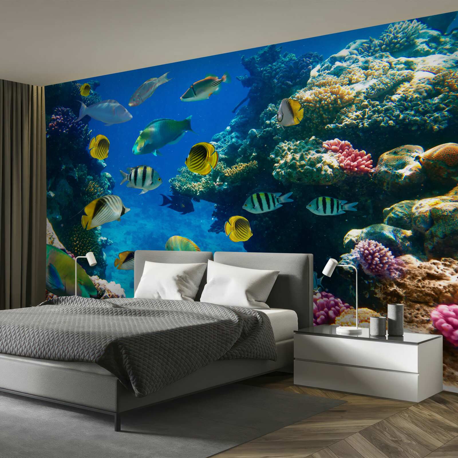 Fototapet locuitori ai mării înțelepți