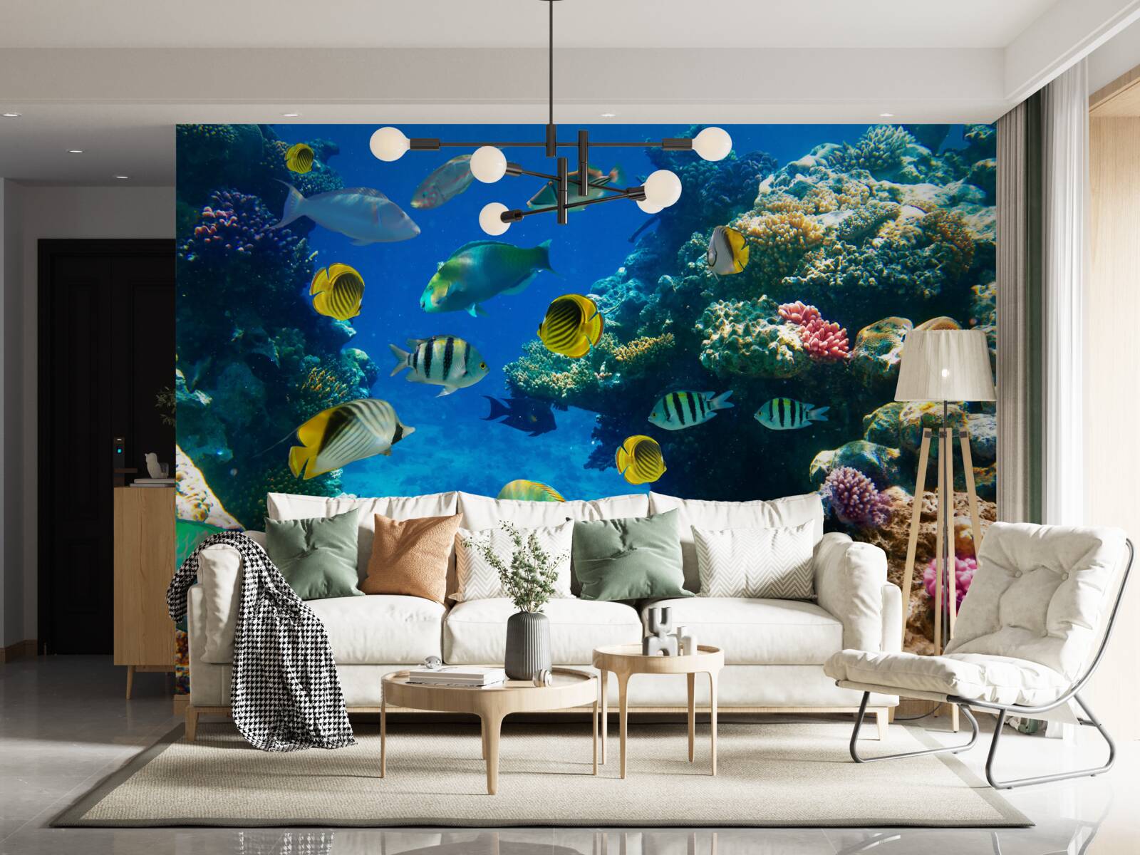 Fototapet locuitori ai mării înțelepți