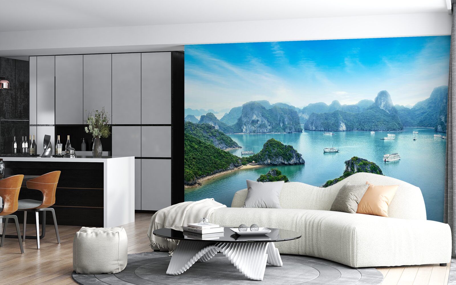 Fototapet vedere frumoasă a insulelor Emerald