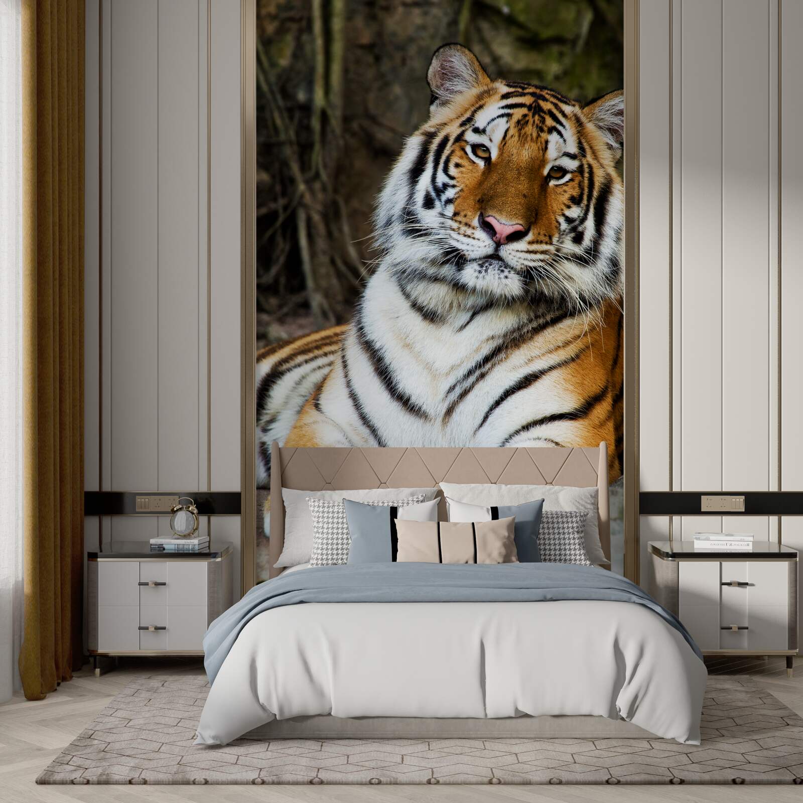 Fototapet tigru mare în vacanță