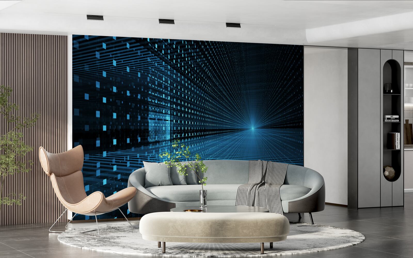 Fototapet semnal luminos abstract