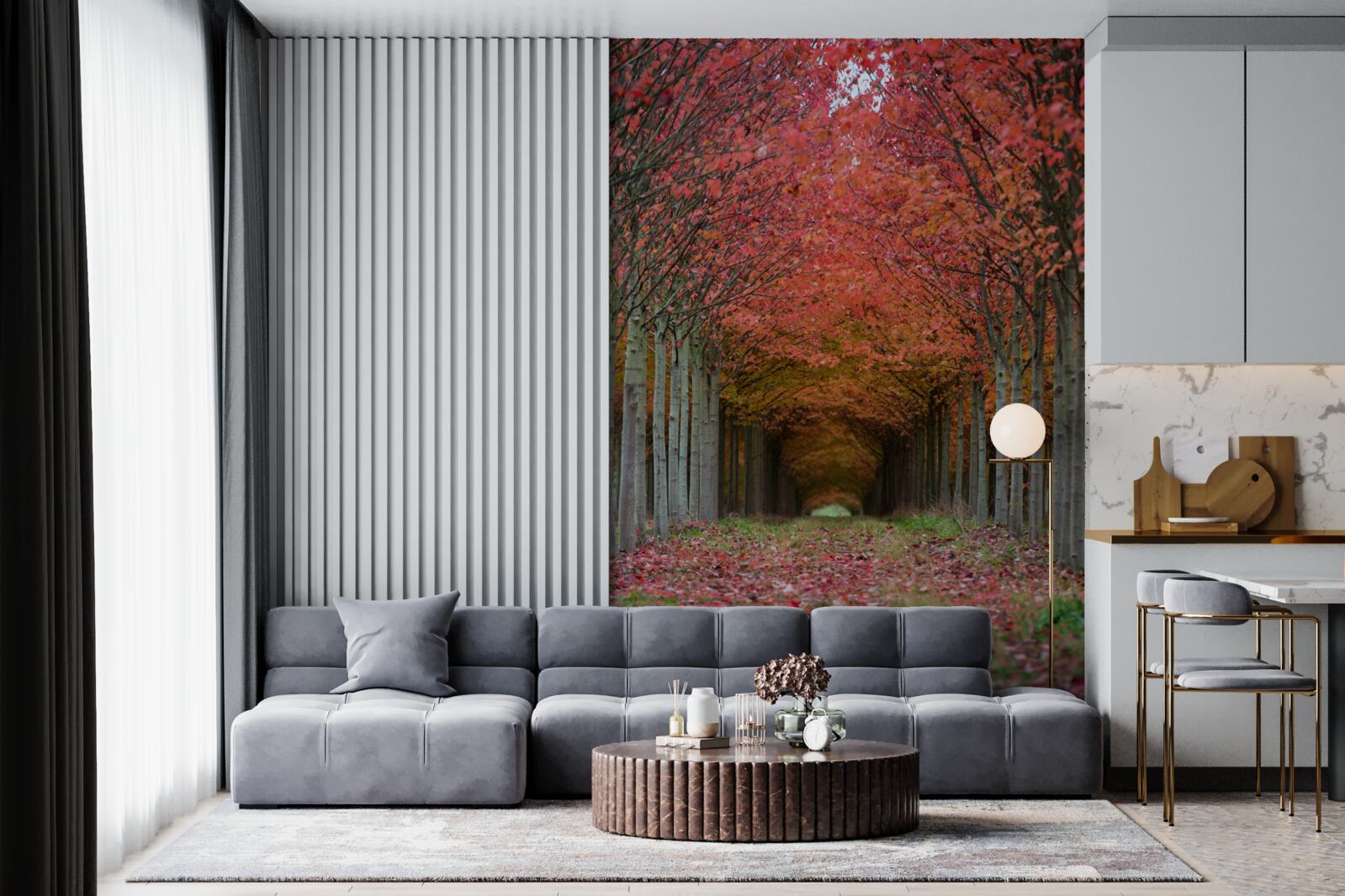 Fototapet arc de cireș