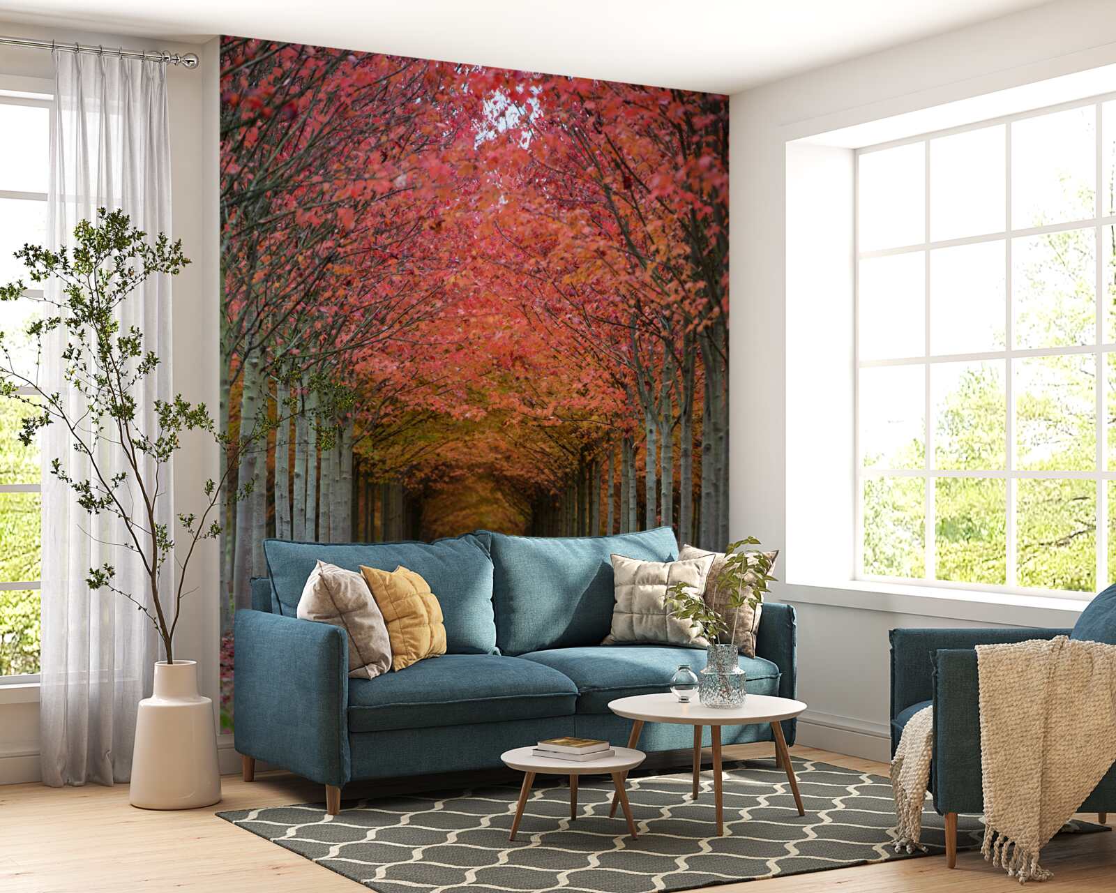 Fototapet arc de cireș