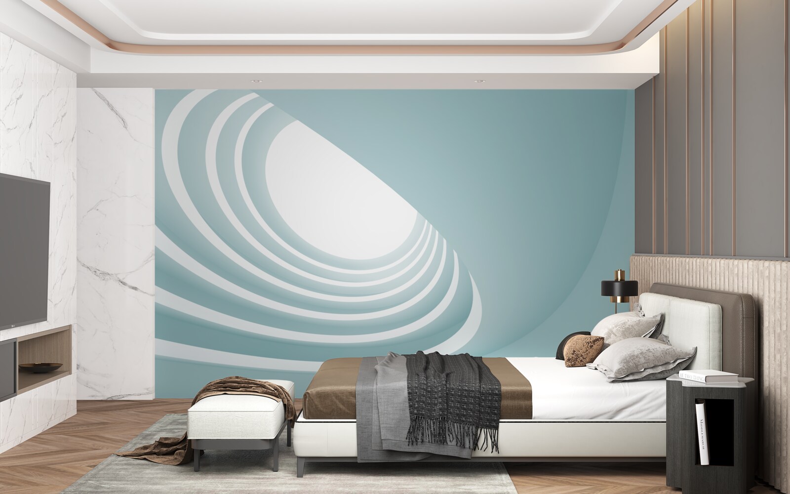 Fototapet vortex de abstractizare